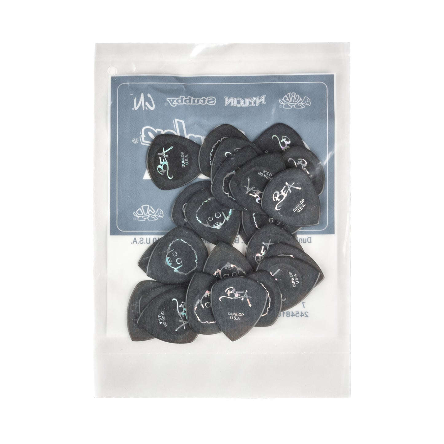 Jim Dunlop DUNLOP RABEA MASSAAD FLOW 1.0mm STANDARD GUITAR PICK REFILL BAG 24-PACK - 548RRM100