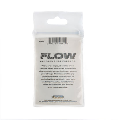 Jim Dunlop DUNLOP FLOW 1.0mm STANDARD GUITAR PICK PLAYER'S PACK 06-PACK - 549P100
