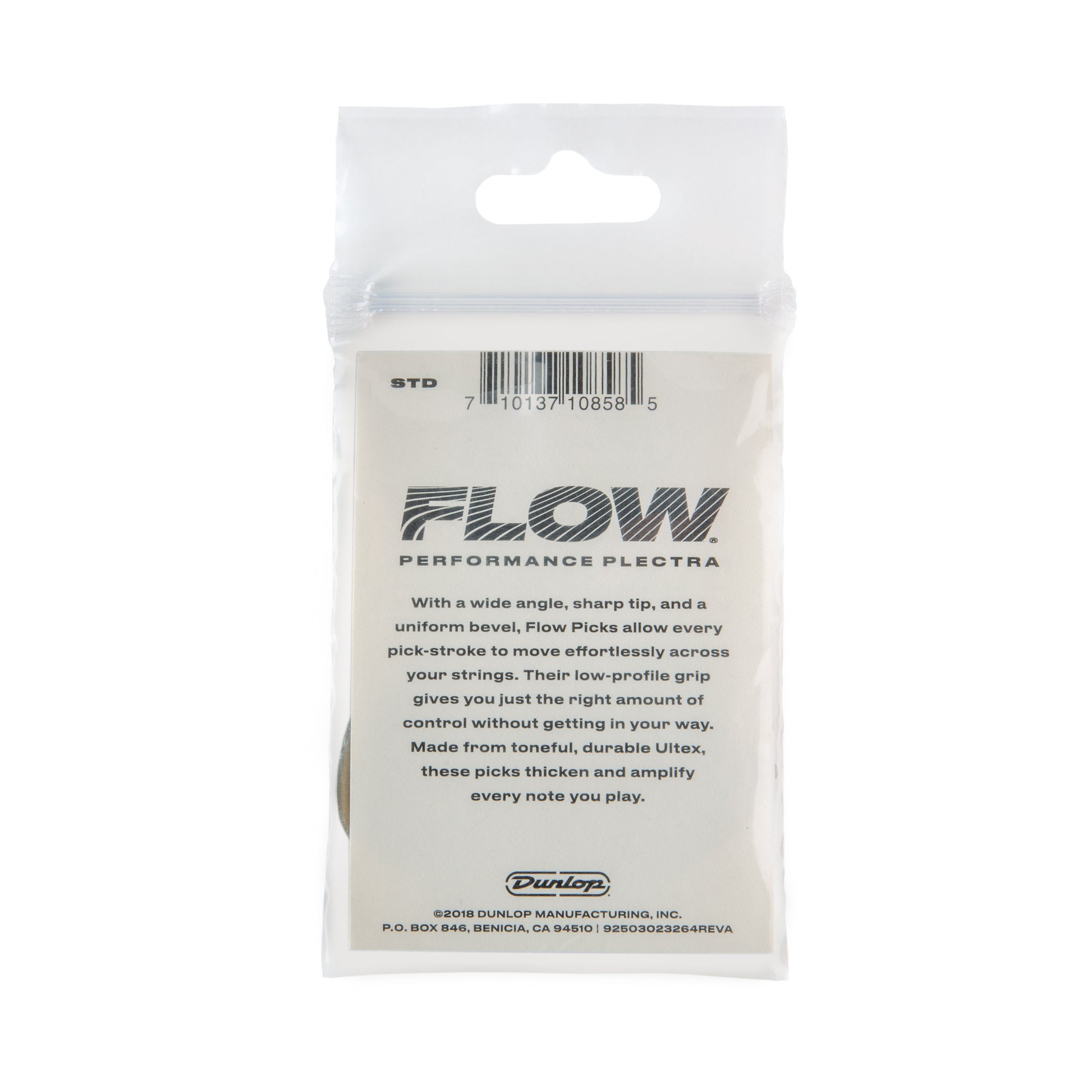 Jim Dunlop DUNLOP FLOW .88mm STANDARD GUITAR PICK PLAYER'S PACK 06-PACK - 549P088