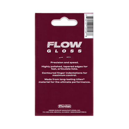 Jim Dunlop DUNLOP FLOW 2.0mm GLOSS GUITAR PICK PLAYER'S PACK 03-PACK - 550P200