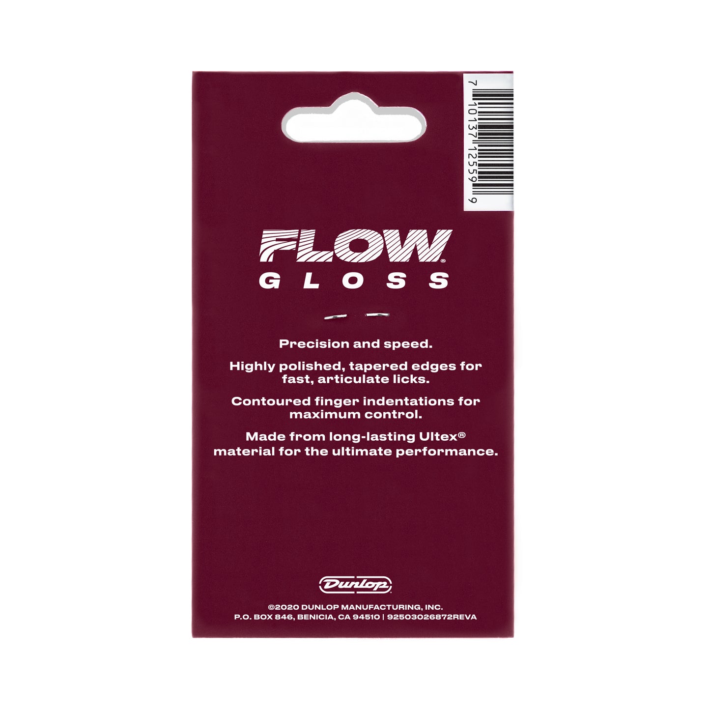 Jim Dunlop DUNLOP FLOW 3.0mm GLOSS GUITAR PICK PLAYER'S PACK 03-PACK - 550P300
