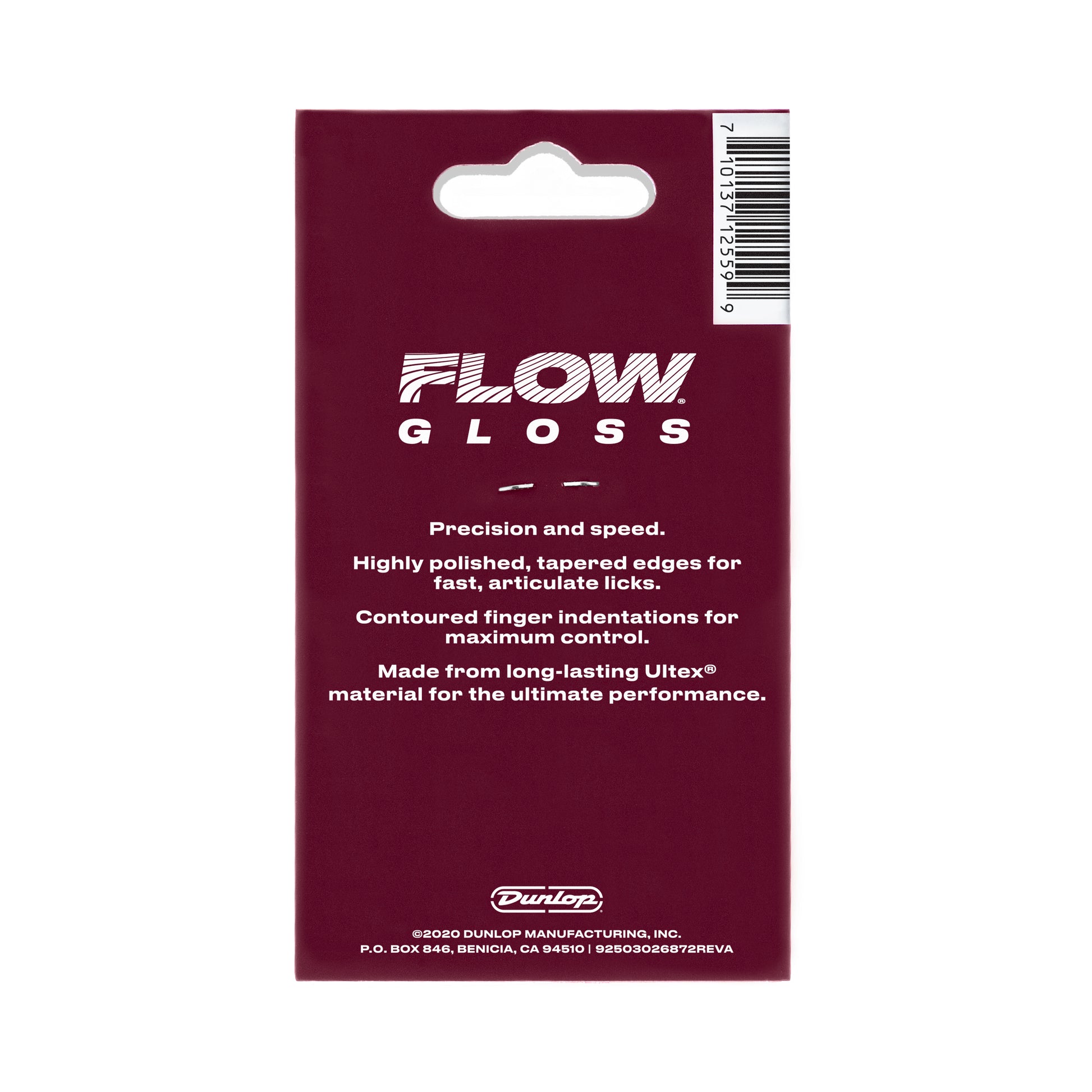 Jim Dunlop DUNLOP FLOW 3.0mm GLOSS GUITAR PICK PLAYER'S PACK 03-PACK - 550P300
