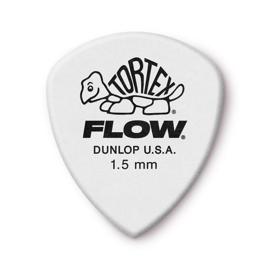 Jim Dunlop DUNLOP TORTEX 1.5mm FLOW GUITAR PICK PLAYER'S PACK 12-PACK - 558P150