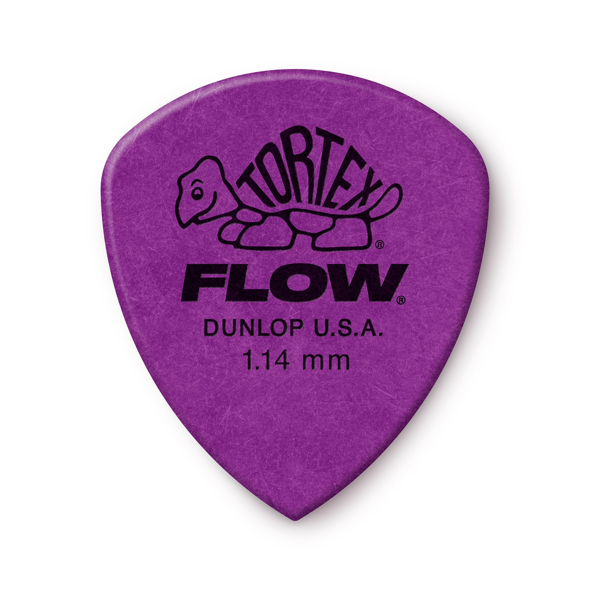 Jim Dunlop DUNLOP TORTEX 1.14mm FLOW GUITAR PICK PLAYER'S PACK 12-PACK - 558P114
