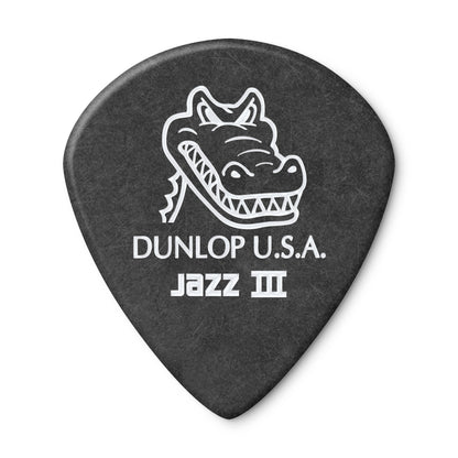 Jim Dunlop DUNLOP GATOR GRIP 1.4mm JAZZ III GUITAR PICK PLAYER'S PACK 06-PACK - 571P140