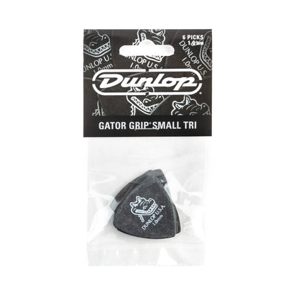 Jim Dunlop DUNLOP GATOR GRIP 1.0mm SMALL TRIANGLE GUITAR PICK PLAYER'S PACK 06-PACK - 572P100