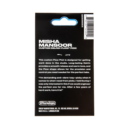 Jim Dunlop DUNLOP MISHA MANSOOR CUSTOM .73mm DELRIN FLOW STUDIO GUITAR PICK PLAYER'S PACK 06-PACK - 573P073MM