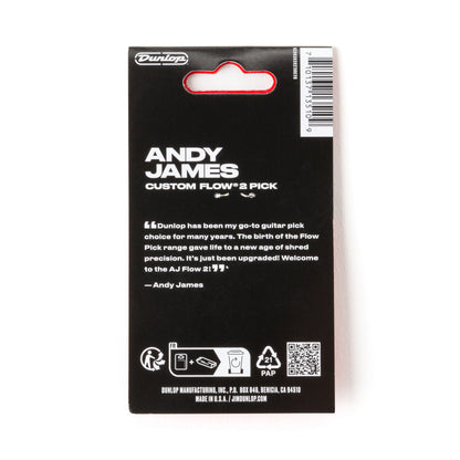 Jim Dunlop DUNLOP ANDY JAMES CUSTOM FLOW 2.0mm 2 PICK GUITAR PICK PLAYER'S PACK 03-Pack - 574PAJ200
