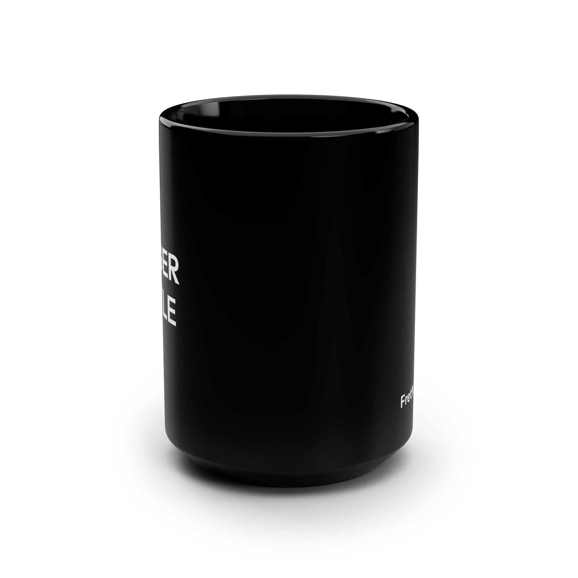 Printify FINGER STYLE - Black Mug, 15oz