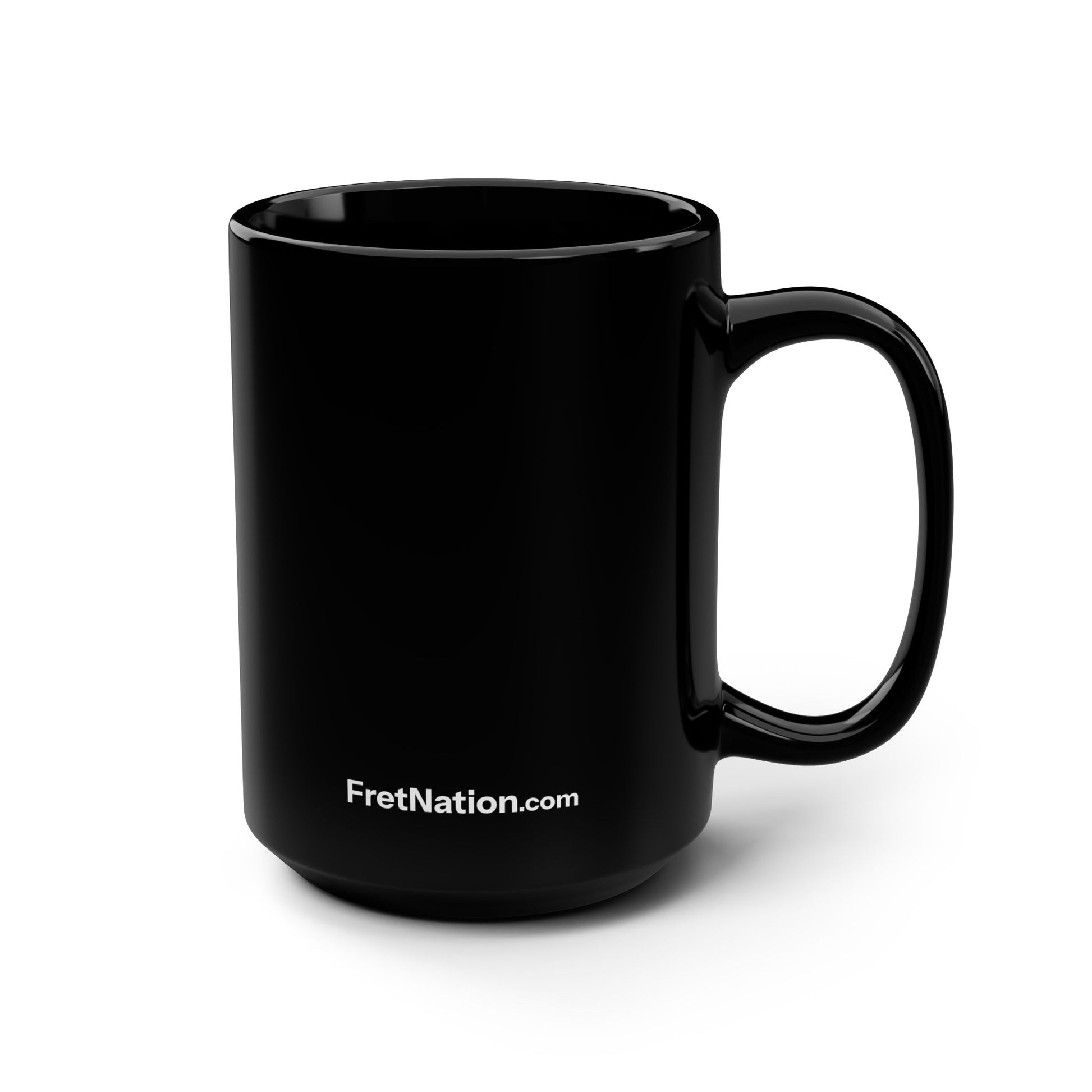 Printify FINGER STYLE - Black Mug, 15oz