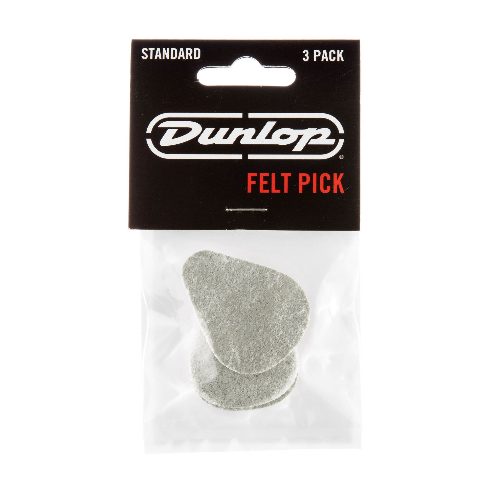Jim Dunlop DUNLOP FELT 3.2mm STANDARD GUITAR PICK PLAYER'S PACK 03-PACK - 8012P