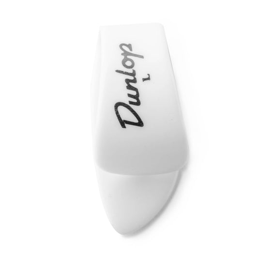 Jim Dunlop DUNLOP WHITE THUMBPICKS GUITAR PICK PLAYER'S PACK LARGE 04-PACK - 9003P