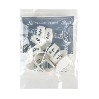 Jim Dunlop DUNLOP WHITE THUMBPICKS GUITAR PICK REFILL BAG EXTRA LARGE 12-PACK - 9004R