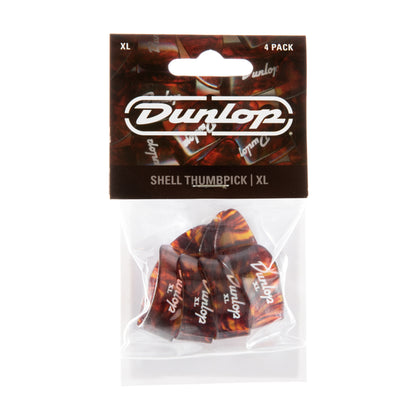 Jim Dunlop DUNLOP SHELL THUMBPICKS GUITAR PICK PLAYER'S PACK EXTRA LARGE 04-PACK - 9024P