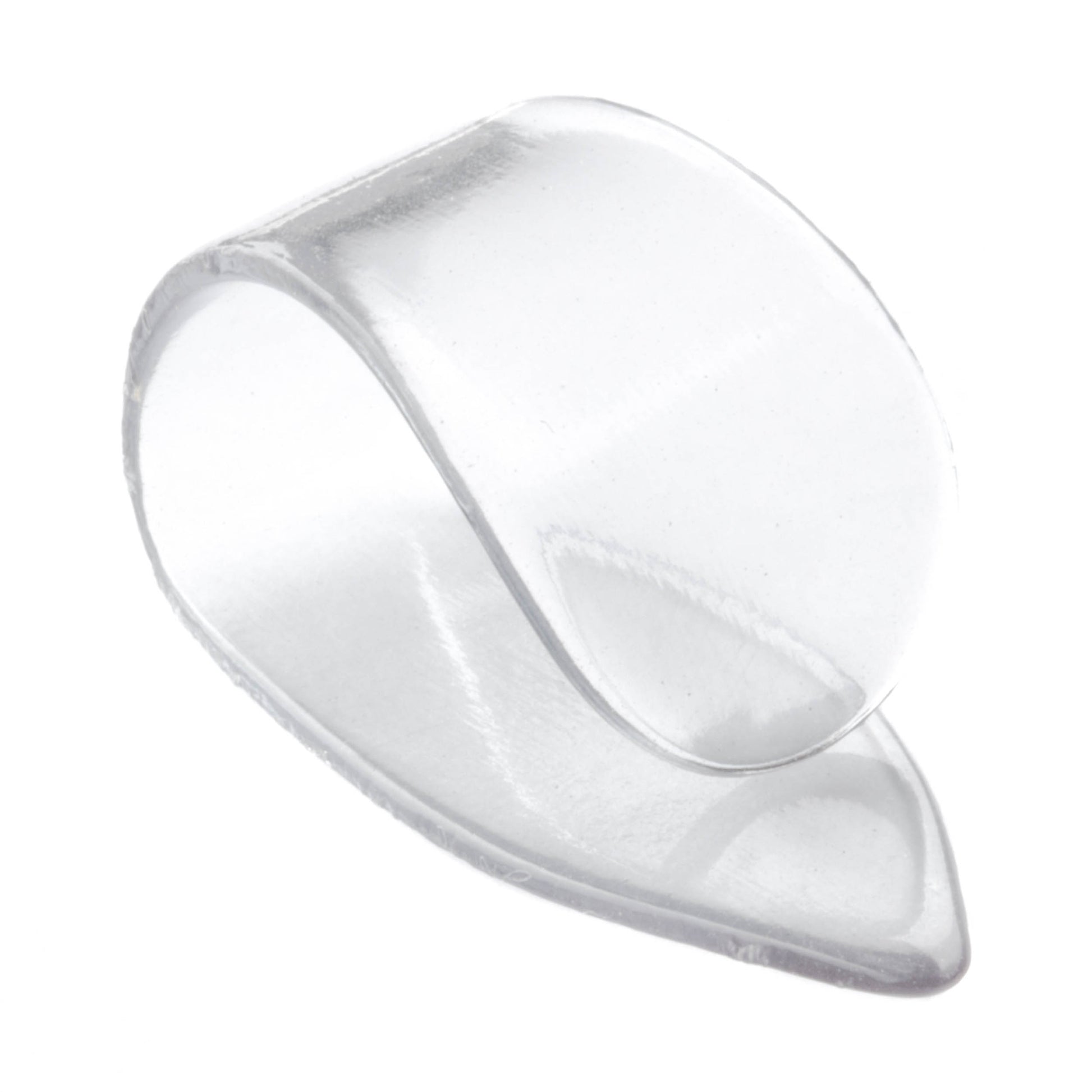 Jim Dunlop DUNLOP CLEAR THUMBPICKS GUITAR PICK REFILL BAG MEDIUM 12-PACK - 9035R