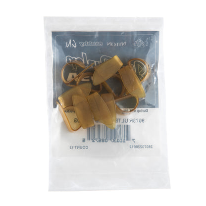 Jim Dunlop DUNLOP ULTEX RIGHT THUMBPICKS GUITAR PICK REFILL BAG LARGE 12-PACK - 9073R