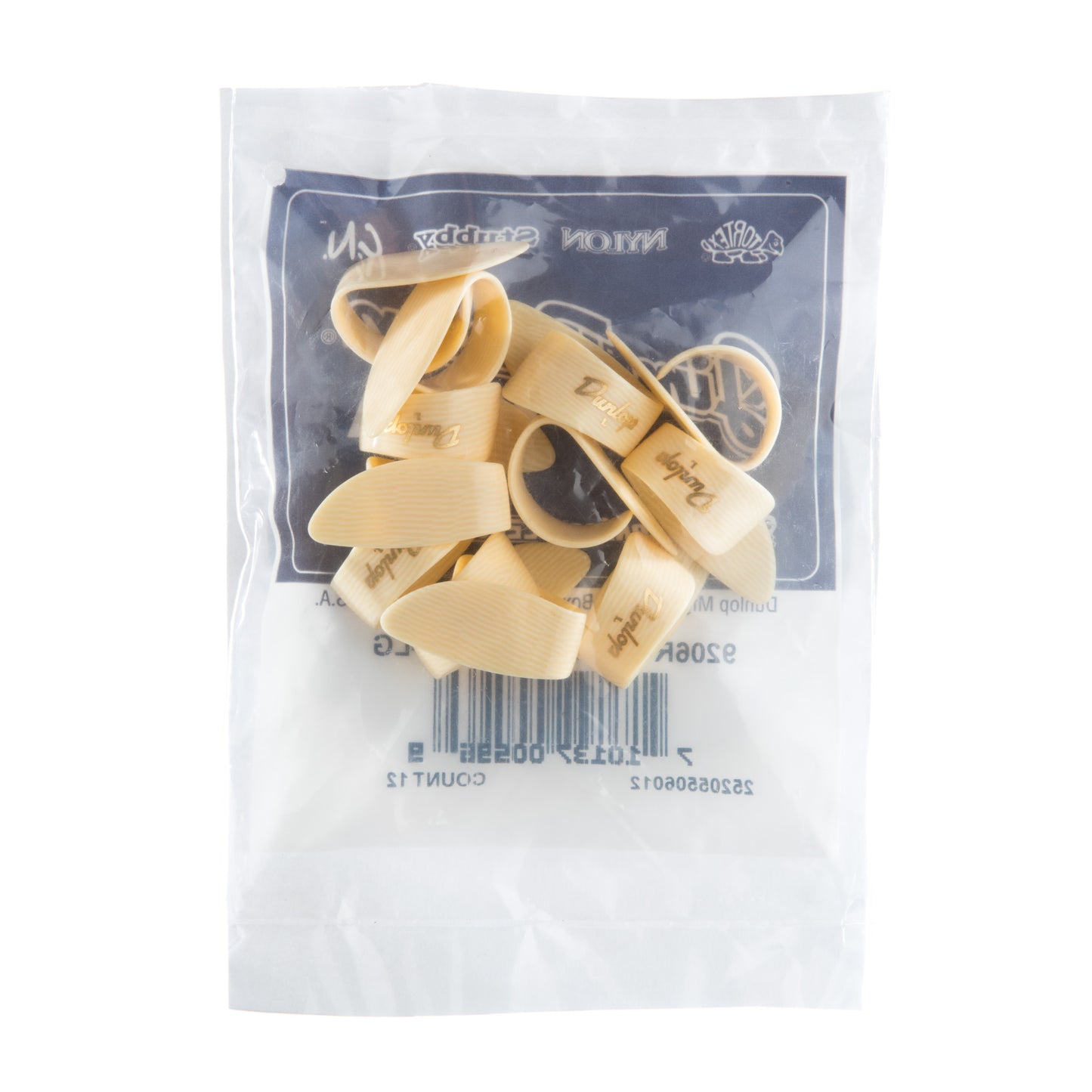 Jim Dunlop DUNLOP HEAVIES IVOROID THUMBPICKS LARGE GUITAR PICK REFILL BAG 12-PACK - 9206R