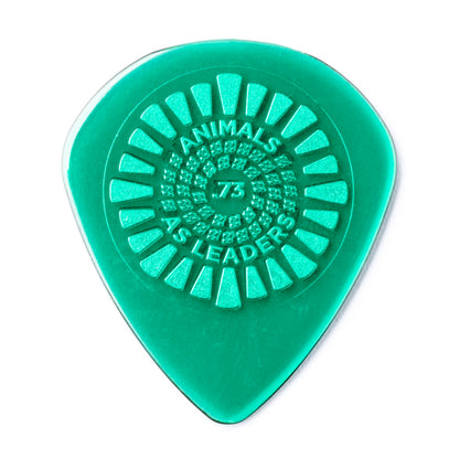 Jim Dunlop DUNLOP ANIMALS AS LEADERS GREEN PRIMETONE .73mm JAZZ III XL GUITAR PICK REFILL BAG 12-Pack - AALR02