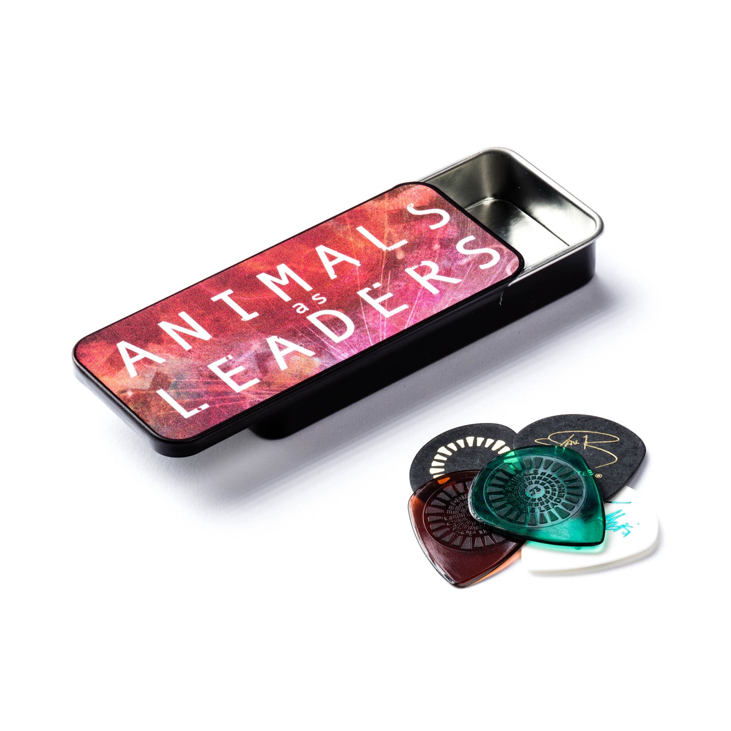 Jim Dunlop DUNLOP ANIMALS AS LEADERS PICK TIN GUITAR PICK REFILL BOX - AALPT01