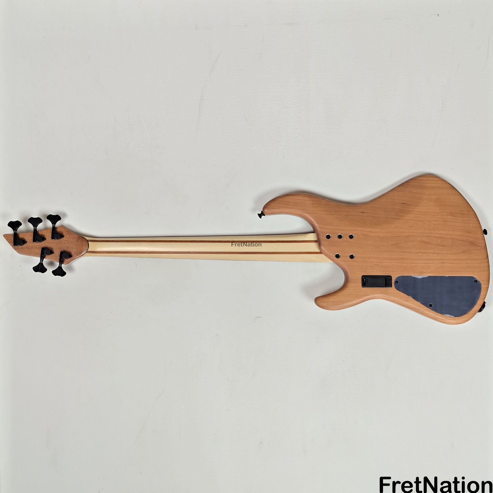 AC Guitars AC Guitars RetroB 5/34 5-String Bass 34" Scale ART Maple Burl 9.98lbs