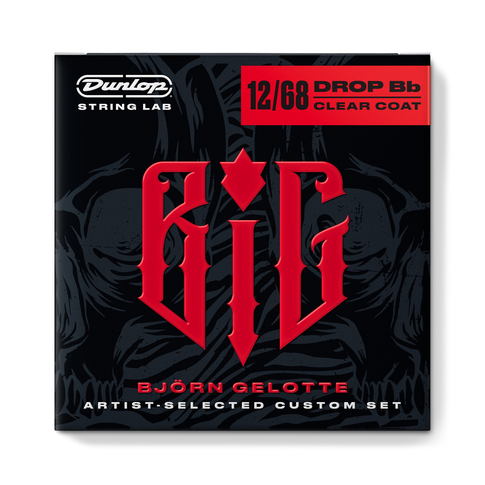 Jim Dunlop DUNLOP BJORN GELOTTE ARTIST-SELECTED CUSTOM ELECTRIC GUITAR 06-STRING SET - 12-68 DROP Bb - BIG1268