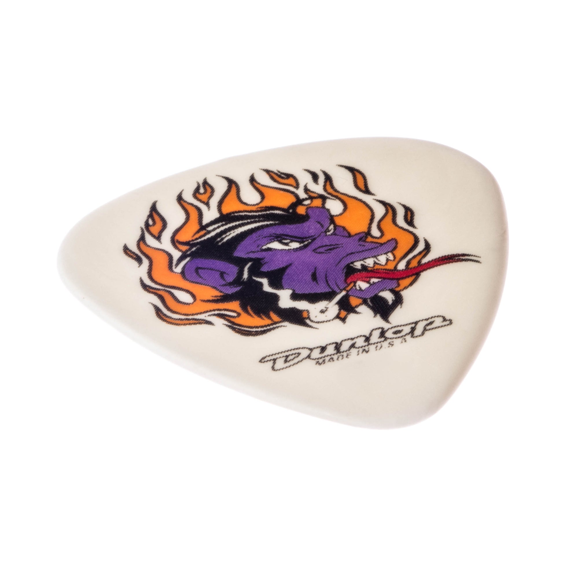 Jim Dunlop DUNLOP ALAN FORBES .60mm FLAME APE GUITAR PICK REFILL BAG 36-PACK - BL01R060