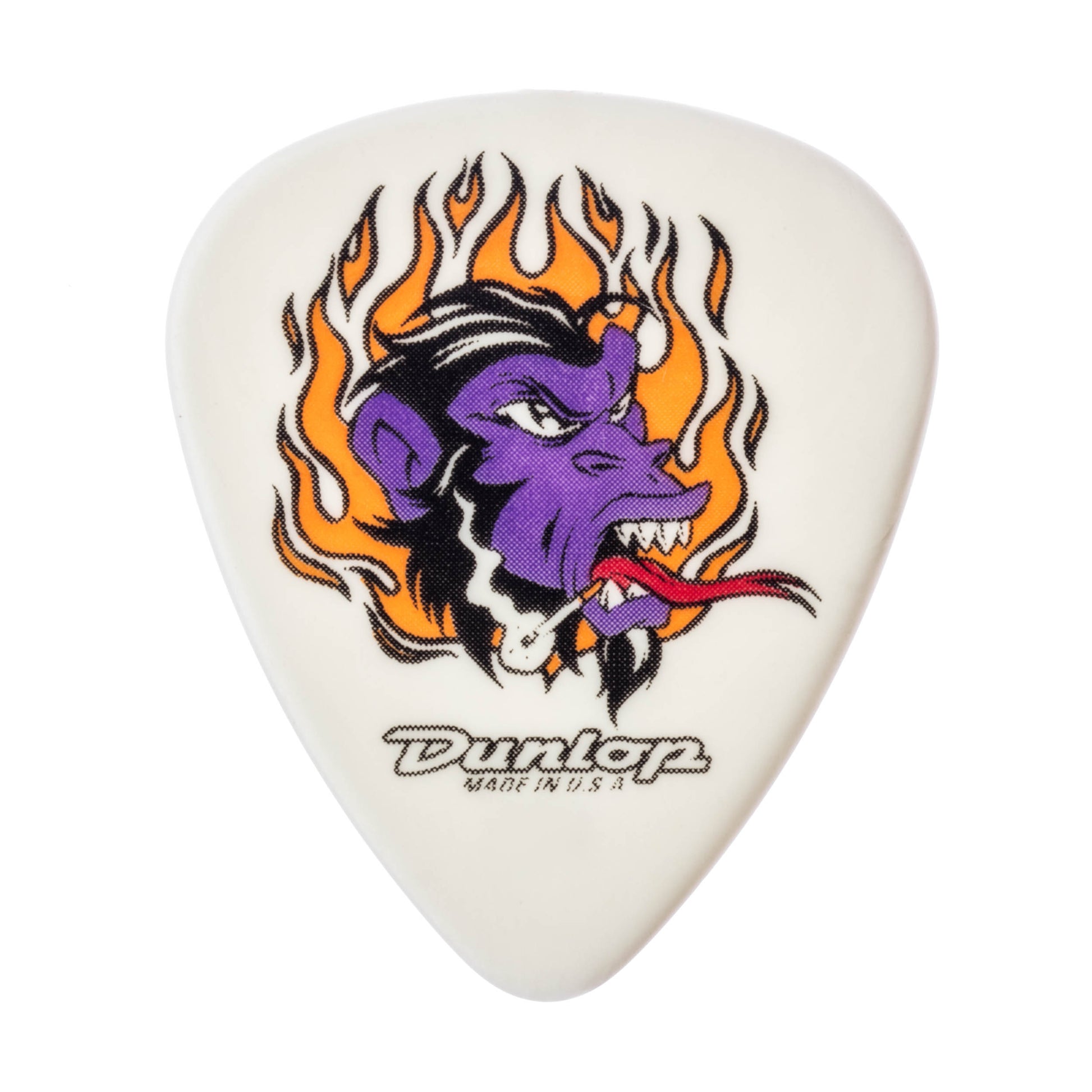 Jim Dunlop DUNLOP ALAN FORBES .60mm FLAME APE GUITAR PICK REFILL BAG 36-PACK - BL01R060