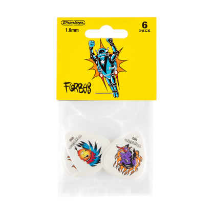 Jim Dunlop DUNLOP ALAN FORBES 1.00mm GUITAR PICK PLAYER'S PACK 06-PACK - BL100P100