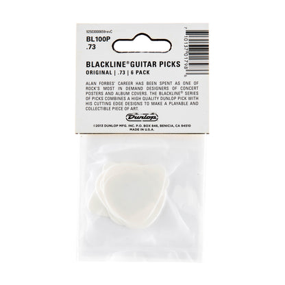 Jim Dunlop DUNLOP ALAN FORBES .73mm GUITAR PICK PLAYER'S PACK 06-PACK - BL100P073