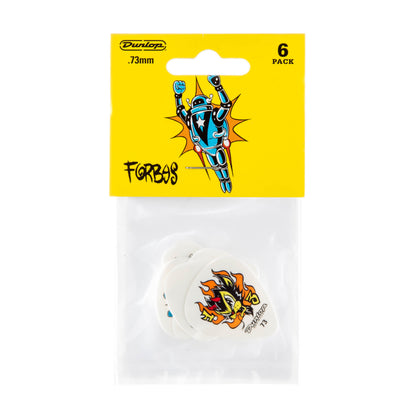 Jim Dunlop DUNLOP ALAN FORBES .73mm GUITAR PICK PLAYER'S PACK 06-PACK - BL100P073
