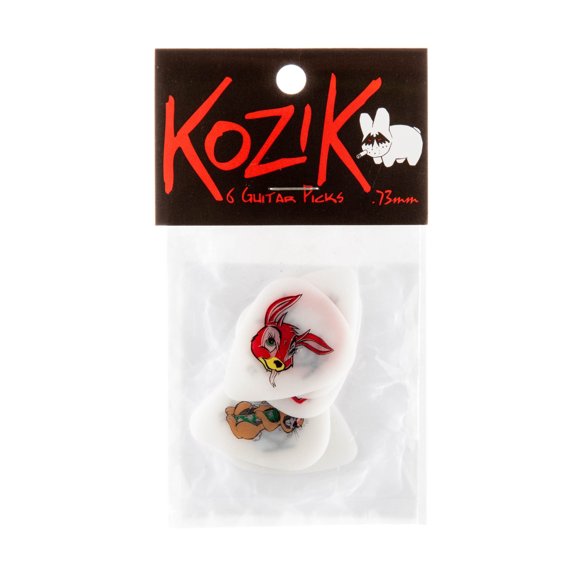 Jim Dunlop DUNLOP FRANK KOZIK .73mm GUITAR PICK PLAYER'S PACK 06-PACK - BL109P073