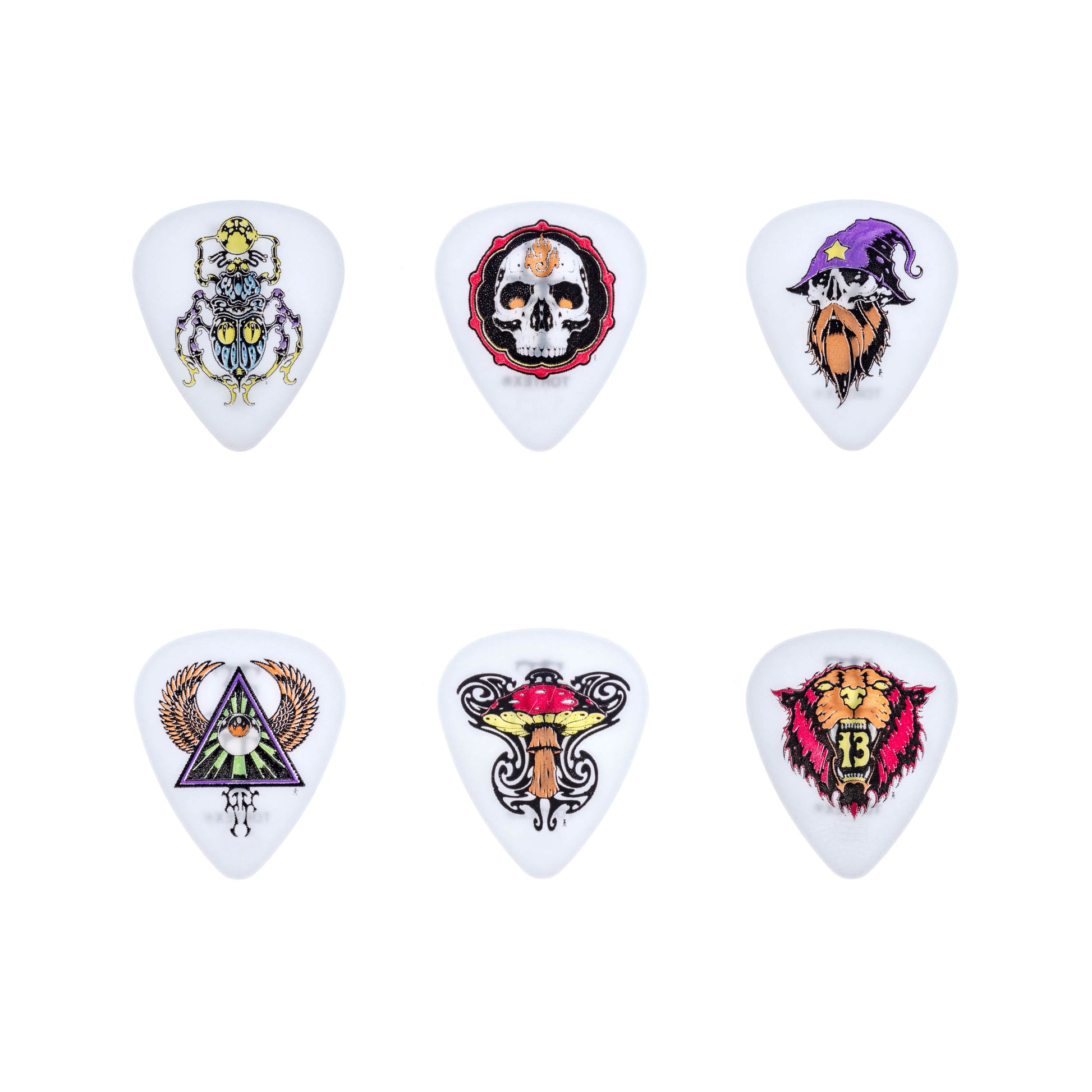 Jim Dunlop DUNLOP ALAN FORBES .73mm GUITAR PICK PLAYER'S PACK 06-PACK - BL115P073
