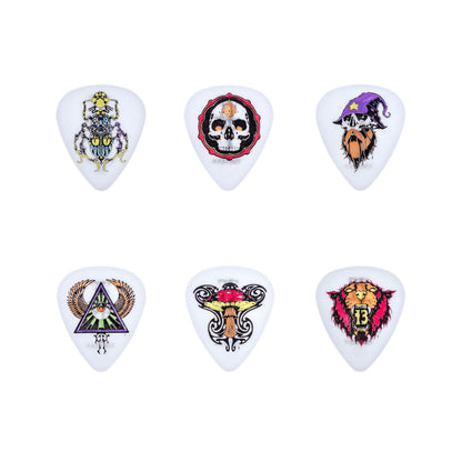 Jim Dunlop DUNLOP ALAN FORBES .73mm GUITAR PICK PLAYER'S PACK 06-PACK - BL115P073