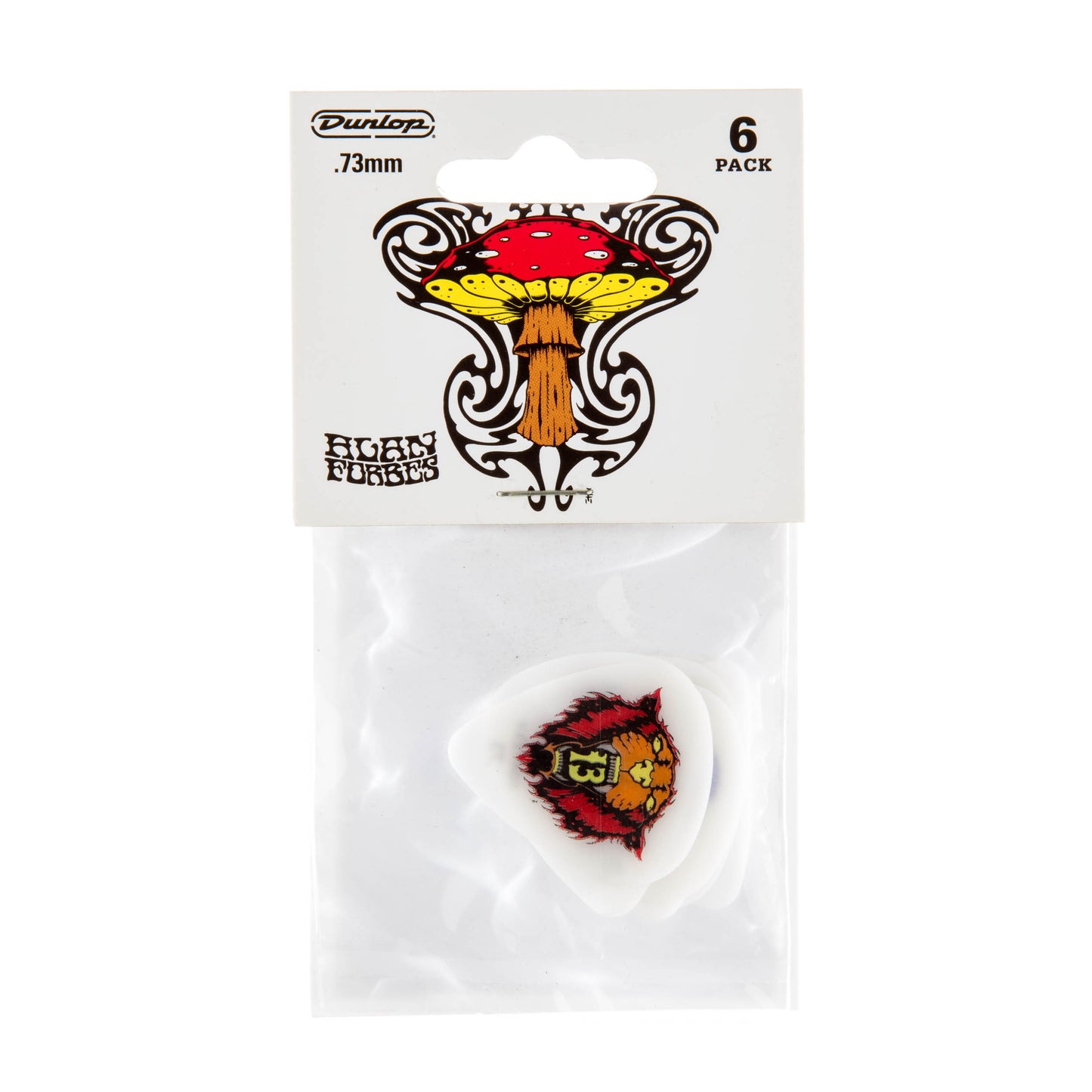 Jim Dunlop DUNLOP ALAN FORBES .73mm GUITAR PICK PLAYER'S PACK 06-PACK - BL115P073