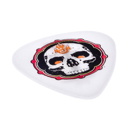 Jim Dunlop DUNLOP ALAN FORBES .60mm FLAME SKULL GUITAR PICK REFILL BAG 36-PACK - BL40R060