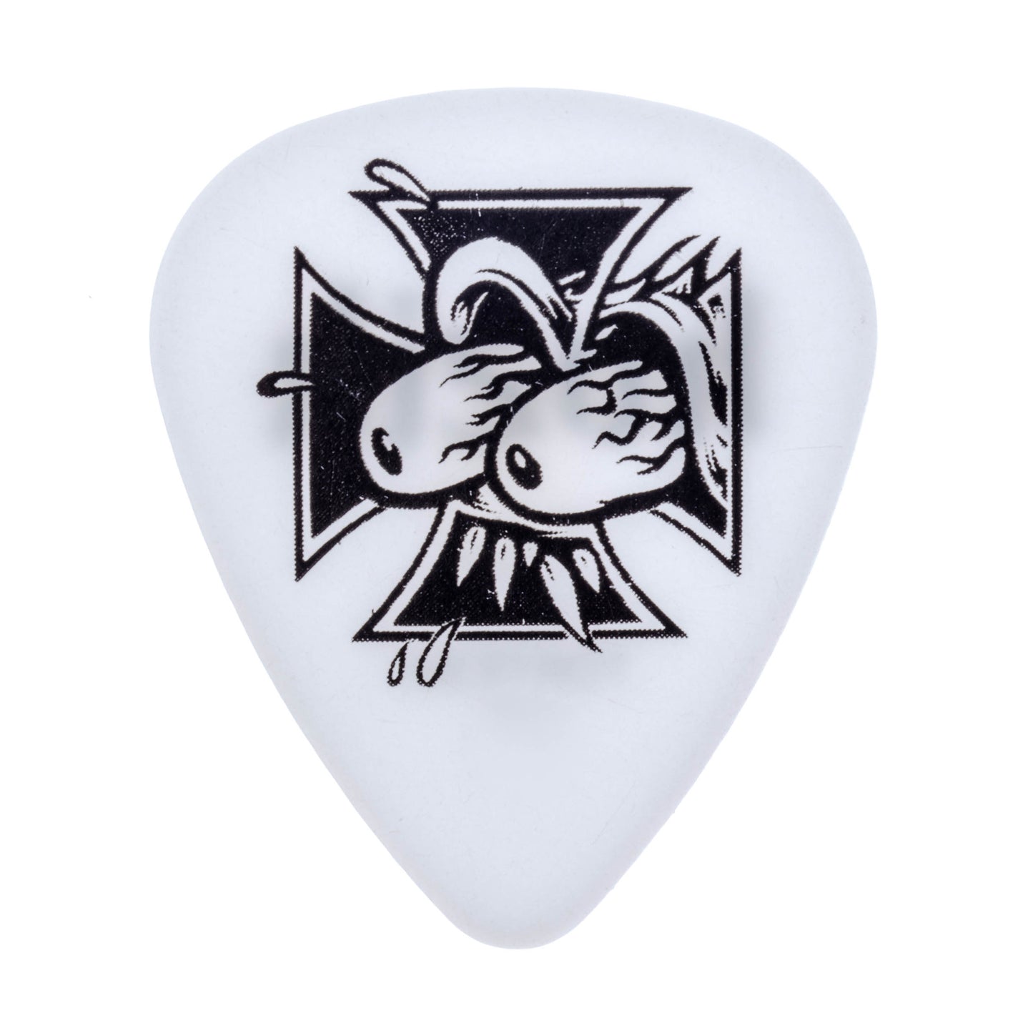 Jim Dunlop DUNLOP FRANK KOZIK EYES CROSS 1.0mm GUITAR PICK REFILL BAG 36-PACK - BL41R100