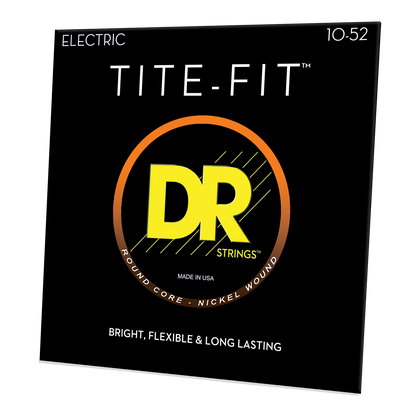 DR Strings DR TITE-FIT Nickel Plated Steel Electric Guitar String Set - 10-52 Big-Heavy BT-10
