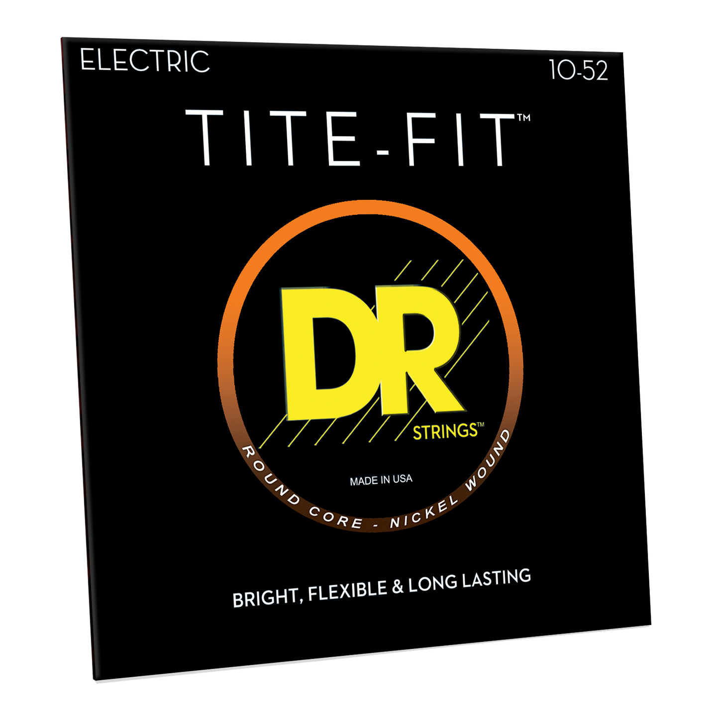 DR Strings DR TITE-FIT Nickel Plated Steel Electric Guitar String Set - 10-52 Big-Heavy BT-10