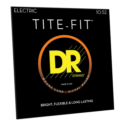 DR Strings DR TITE-FIT Nickel Plated Steel Electric Guitar String Set - 10-52 Big-Heavy BT-10