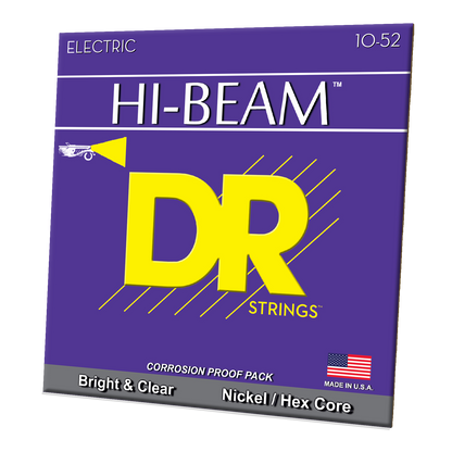 DR Strings DR HI-BEAM Electric Guitar String Set - 10-52 Big-Heavy BTR-10