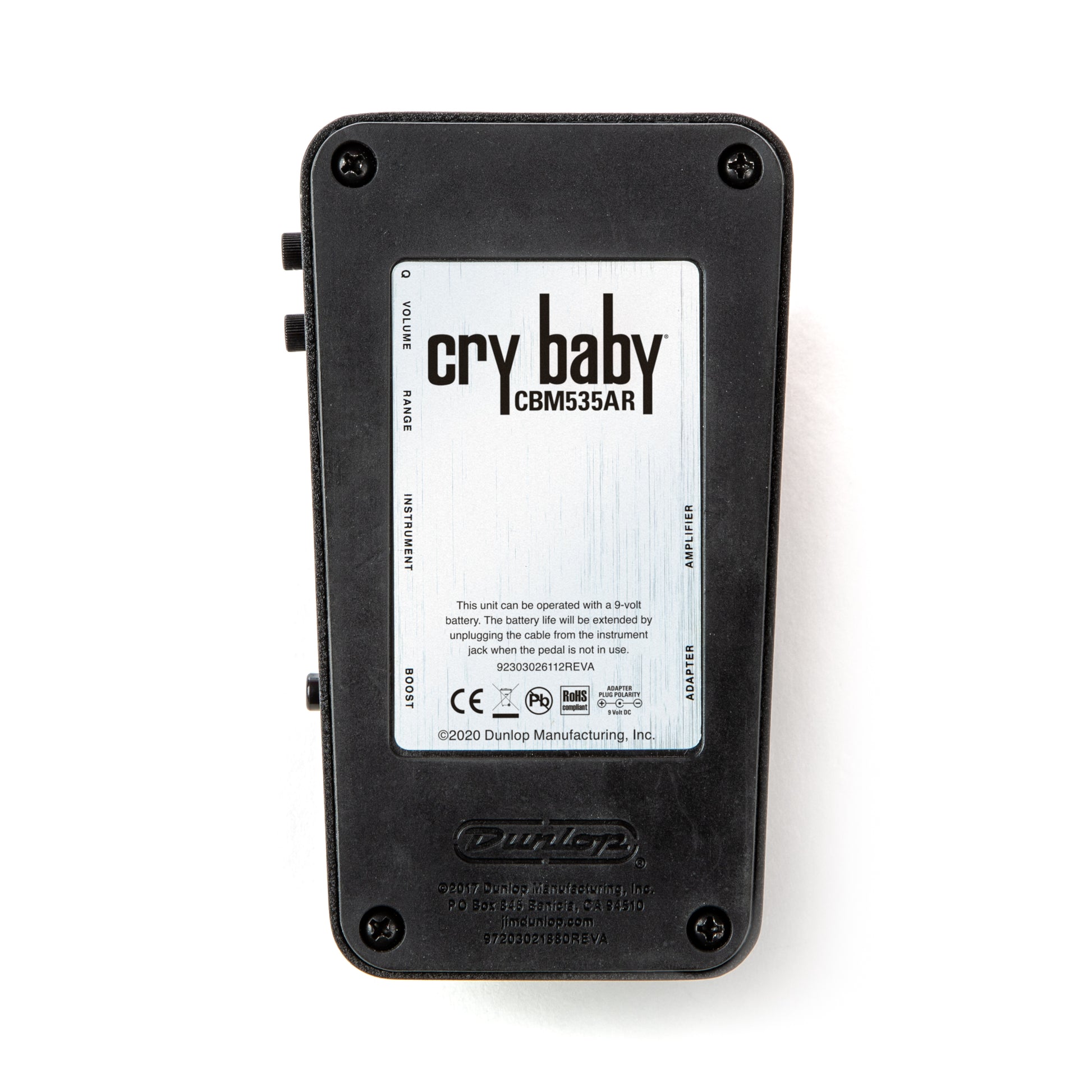 Cry Baby CRY BABY Q MINI 535Q AUTO-RETURN WAH - CBM535AR