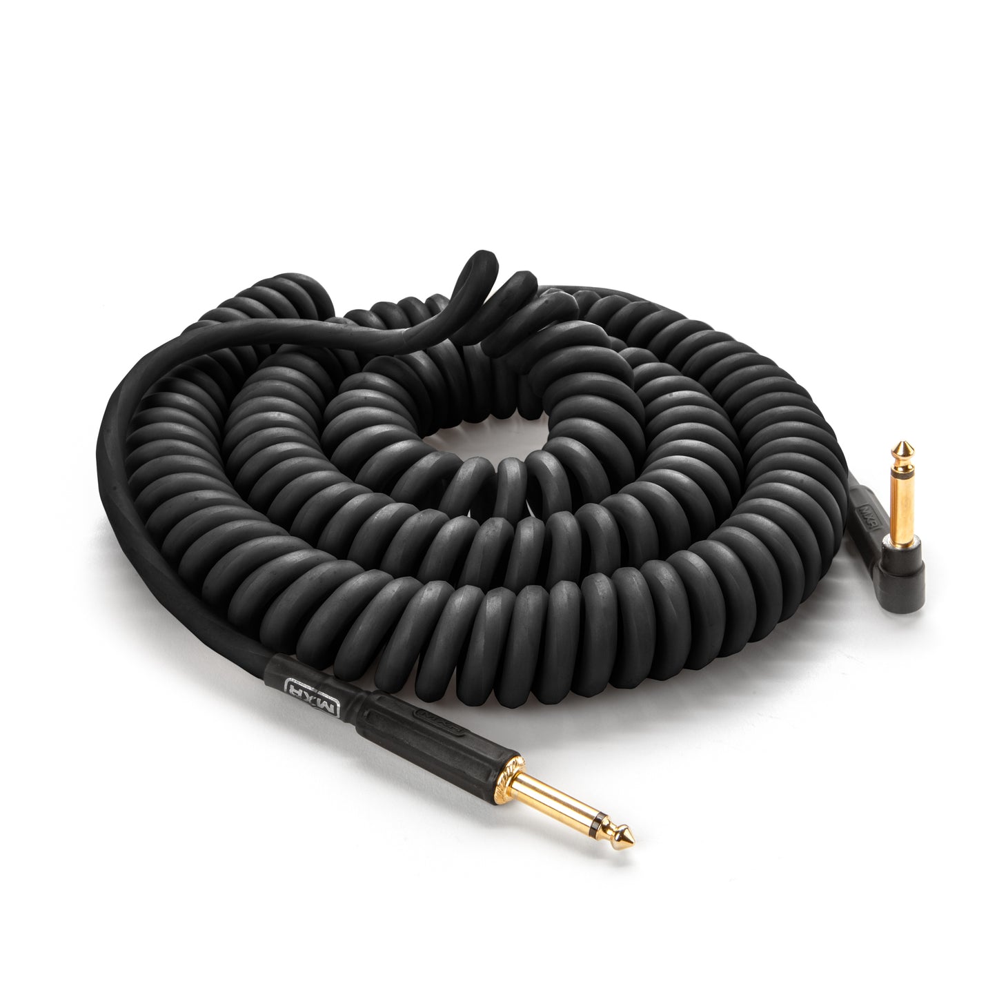 MXR MXR COILED INSTRUMENT CABLE - RIGHT / STRAIGHT 30 FT - DCICB30R