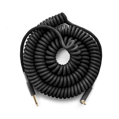 MXR MXR COILED INSTRUMENT CABLE - RIGHT / STRAIGHT 30 FT - DCICB30R