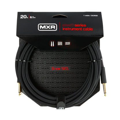 MXR MXR STEALTH SERIES INSTRUMENT CABLE - STRAIGHT / STRAIGHT 20 FT - DCIR20