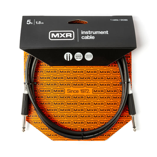 Cry Baby MXR STANDARD INSTRUMENT CABLE - STRAIGHT / STRAIGHT 05 FT - DCIS05