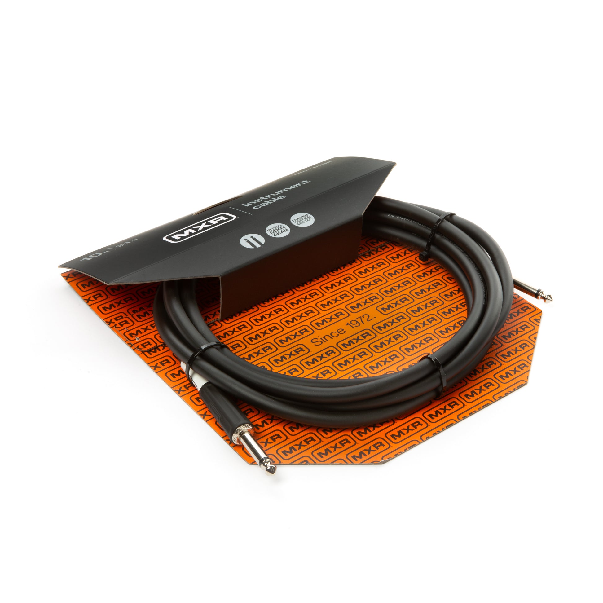 Cry Baby MXR STANDARD INSTRUMENT CABLE - STRAIGHT / STRAIGHT 10 FT - DCIS10