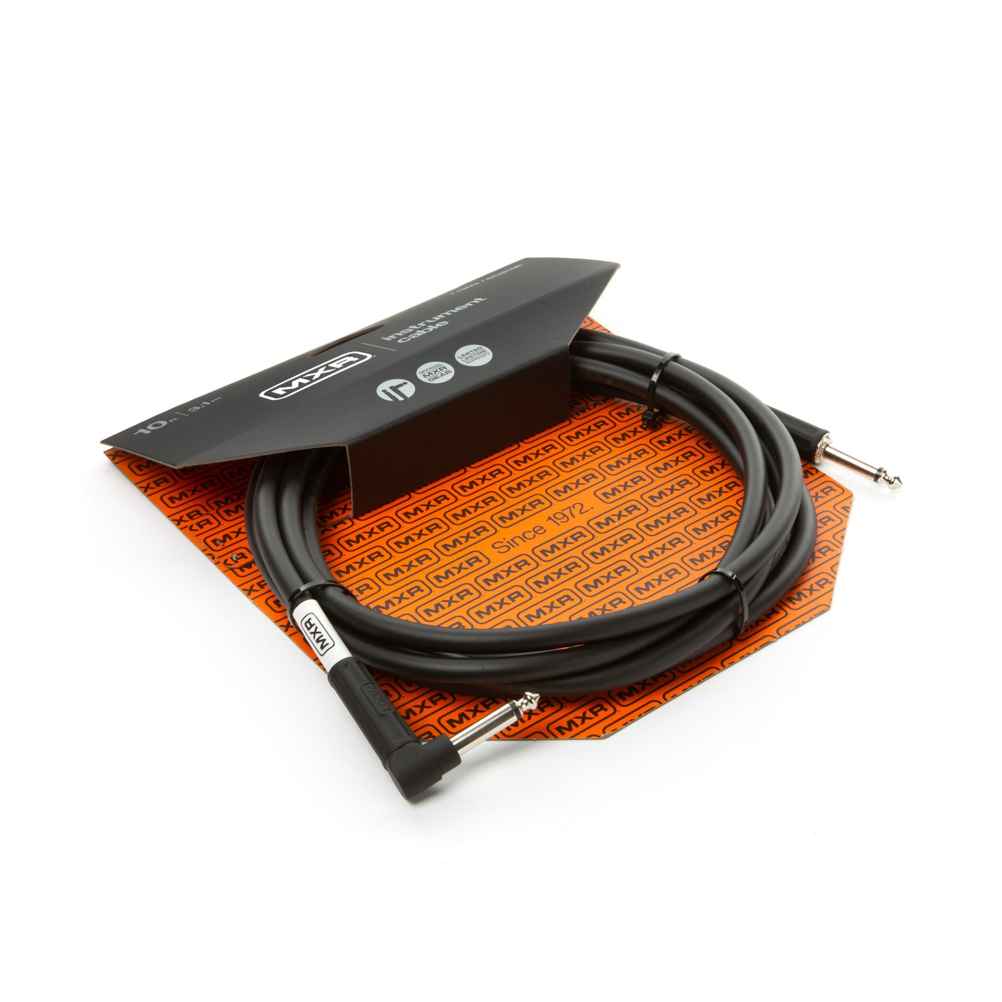 Cry Baby MXR STANDARD INSTRUMENT CABLE - RIGHT / STRAIGHT 10 FT - DCIS10R