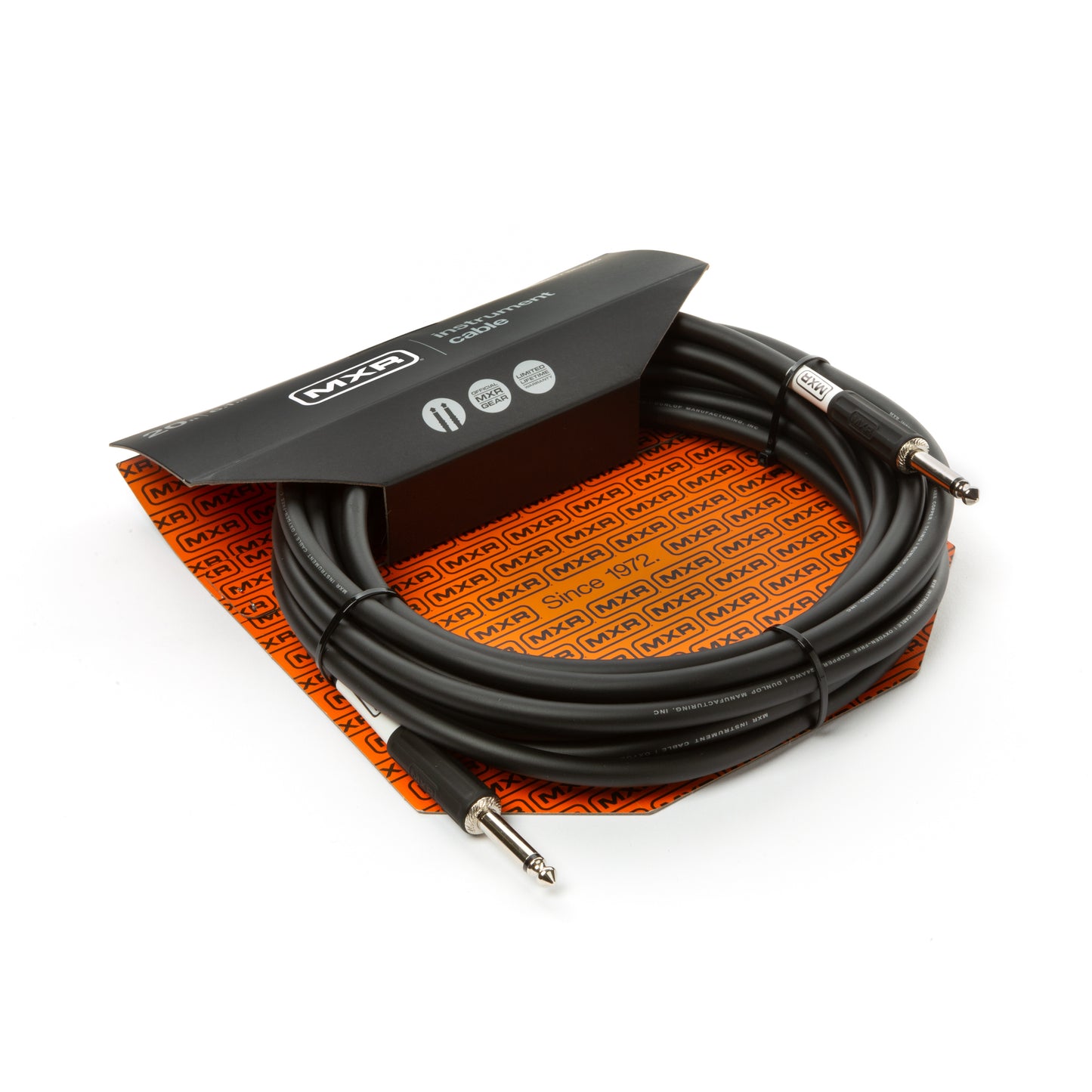 Cry Baby MXR STANDARD INSTRUMENT CABLE - STRAIGHT / STRAIGHT 20 FT - DCIS20