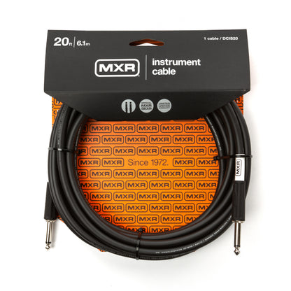 Cry Baby MXR STANDARD INSTRUMENT CABLE - STRAIGHT / STRAIGHT 20 FT - DCIS20