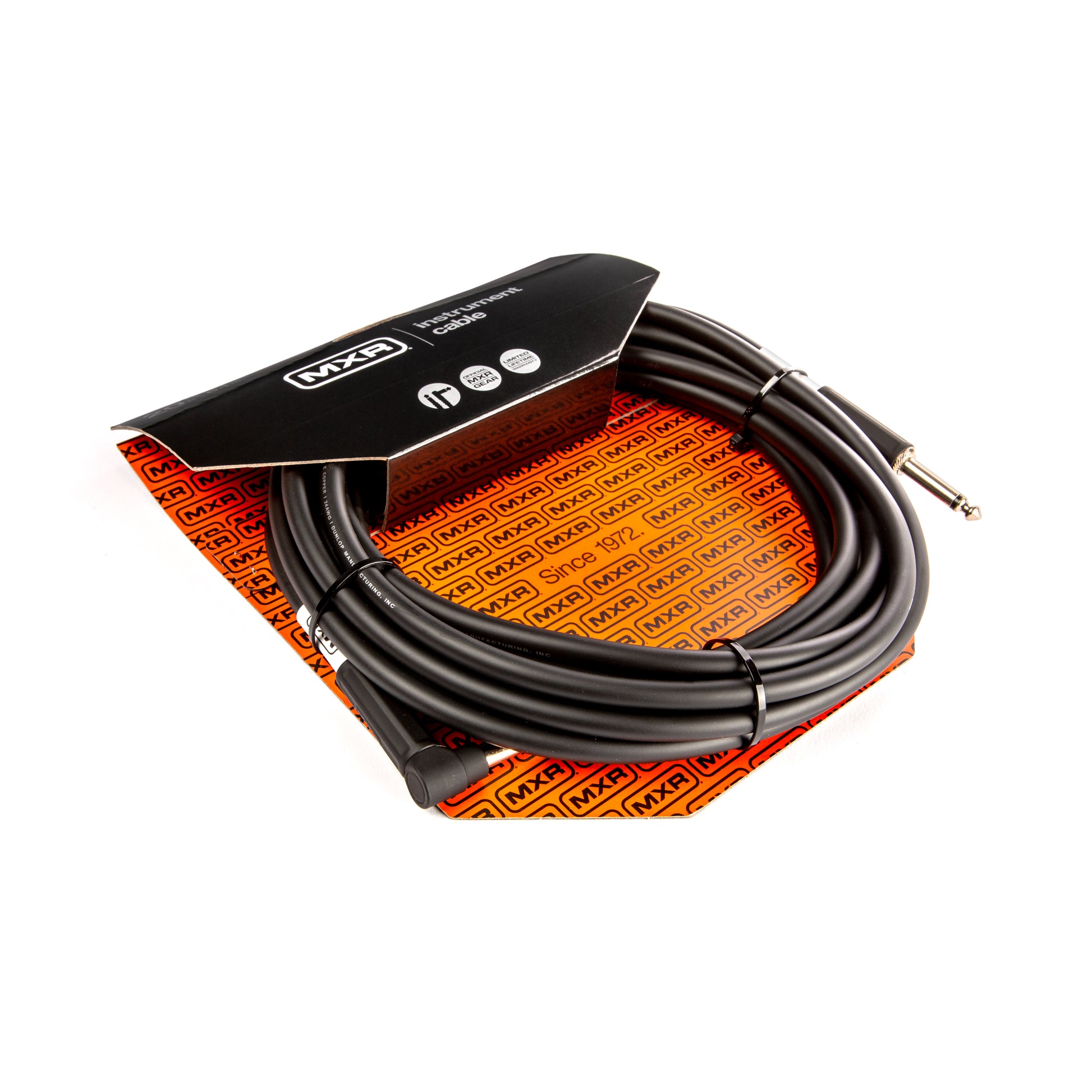 MXR MXR STANDARD INSTRUMENT CABLE - RIGHT / STRAIGHT 20 FT - DCIS20R
